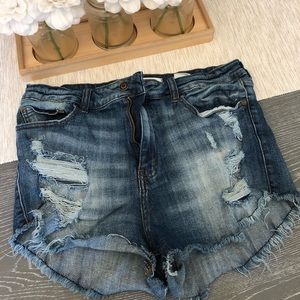 High Waisted, Cut off shorts